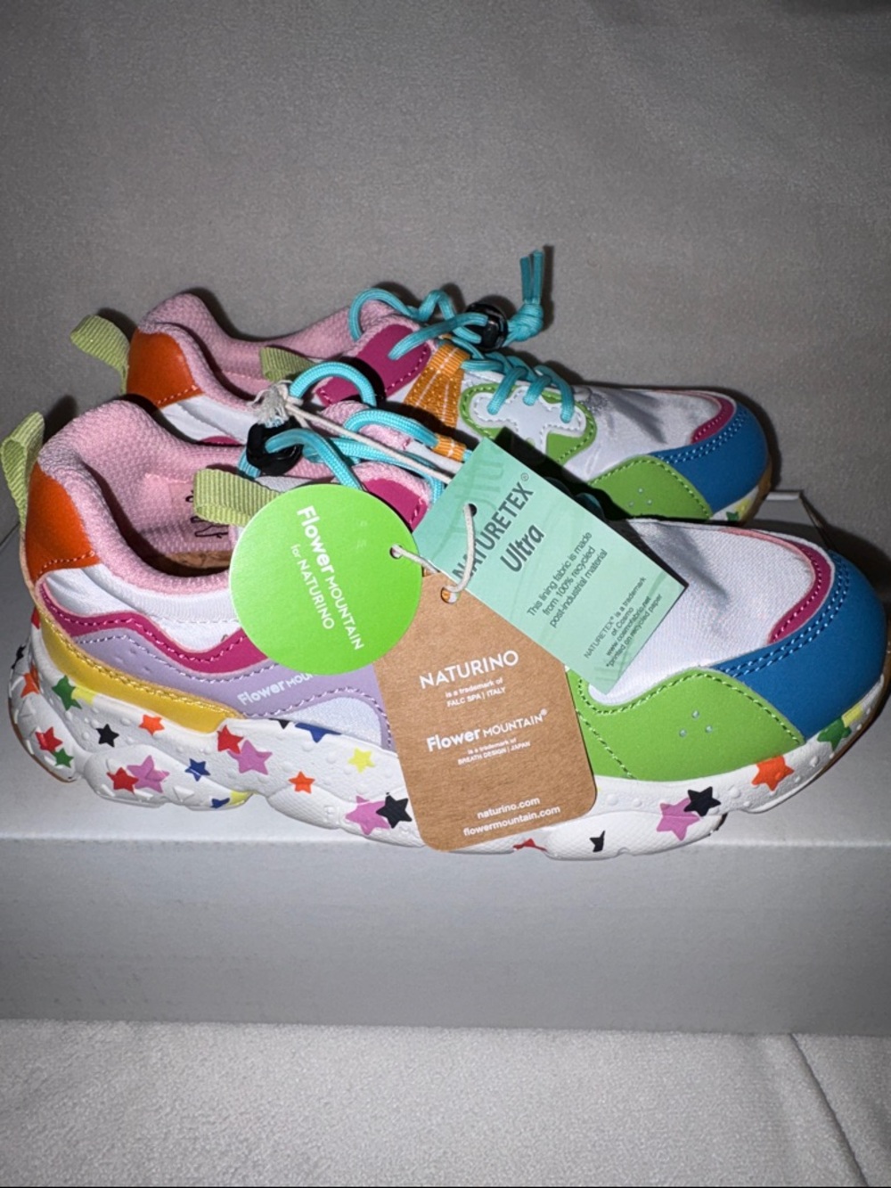 NWT Naturino X Flower Mountain Yamano 3 Junior Sneaker - Picture 10 of 14